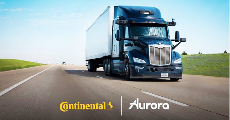 Aurora, Continental announce partnership to develop self-driving truck systems