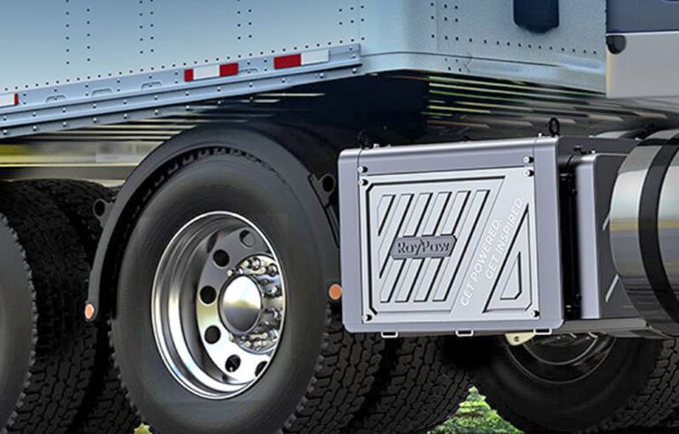 RoyPow launches all-electric truck energy storage system
