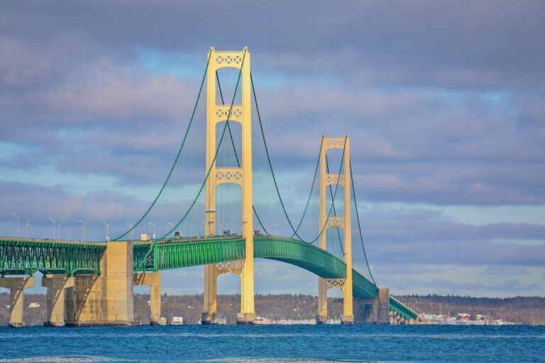 Inspectors clear Michigan’s Mackinac Bridge as safe after it was hit by crane