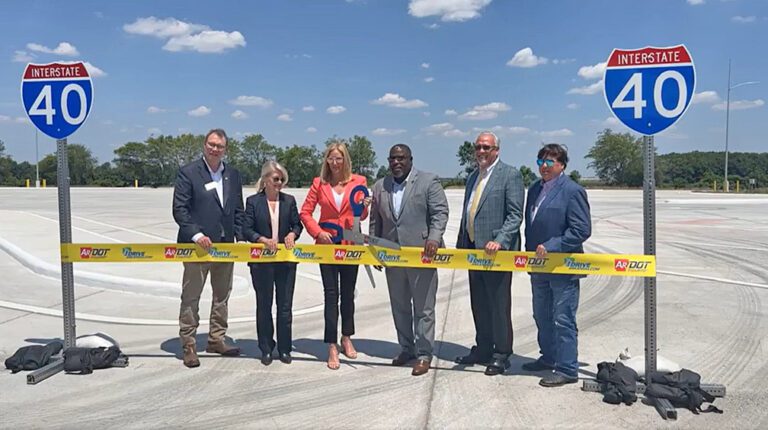 New, commercial truck parking lot opens in West Memphis, Arkansas