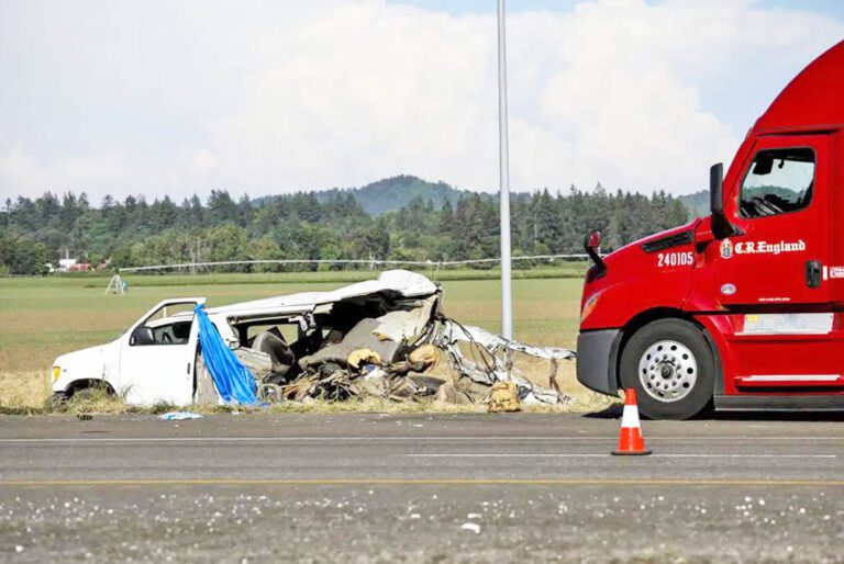 Oregon police still investigating multi-vehicle crash that killed 7 on Interstate 5