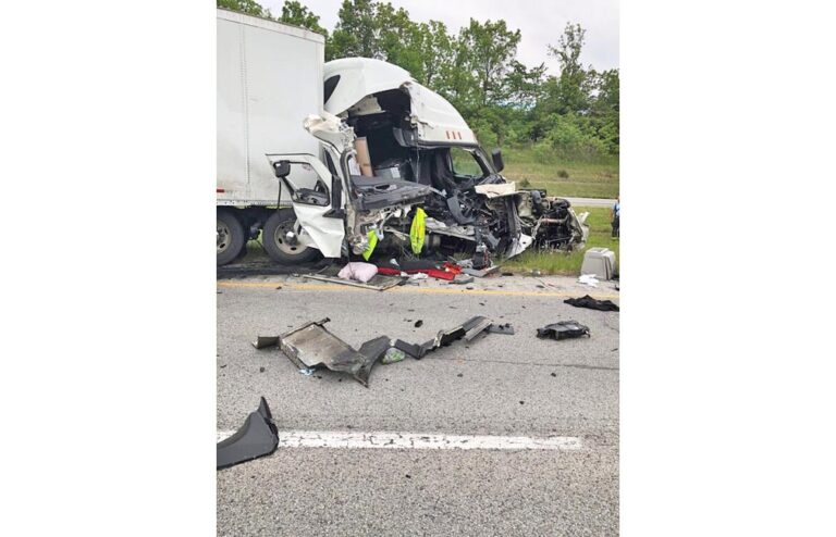 Fatal crash involving 3 big rigs snarls Memorial Day traffic on Interstate 70 near Plainfield, Indiana