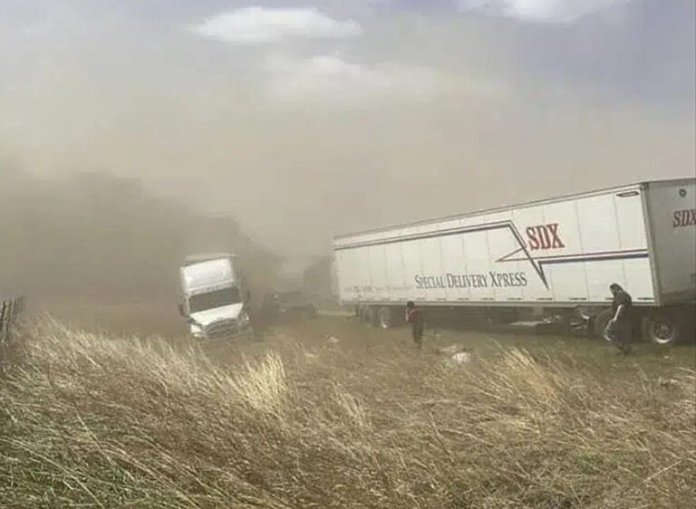 Interstate 55 reopens in southern Illinois after ‘horrific’ crash that involved multiple big rigs