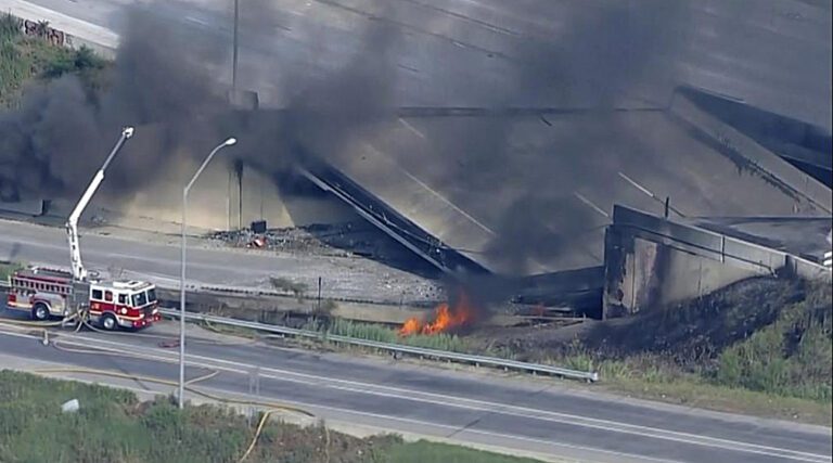 USDOT pitching in $3M to help rebuild Philadelphia’s I-95 after tanker truck explosion