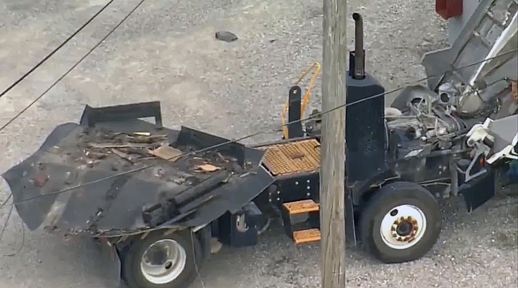 Truck driver dies in an explosion at an Illinois ammunition factory