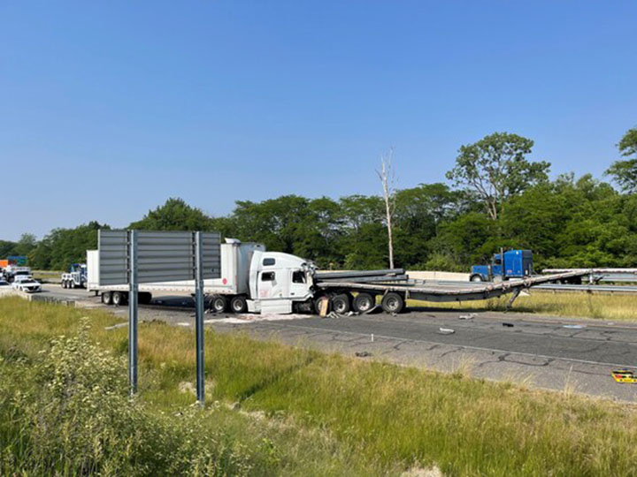 I-69 big rig crash claims life of Westland, Indiana, driver