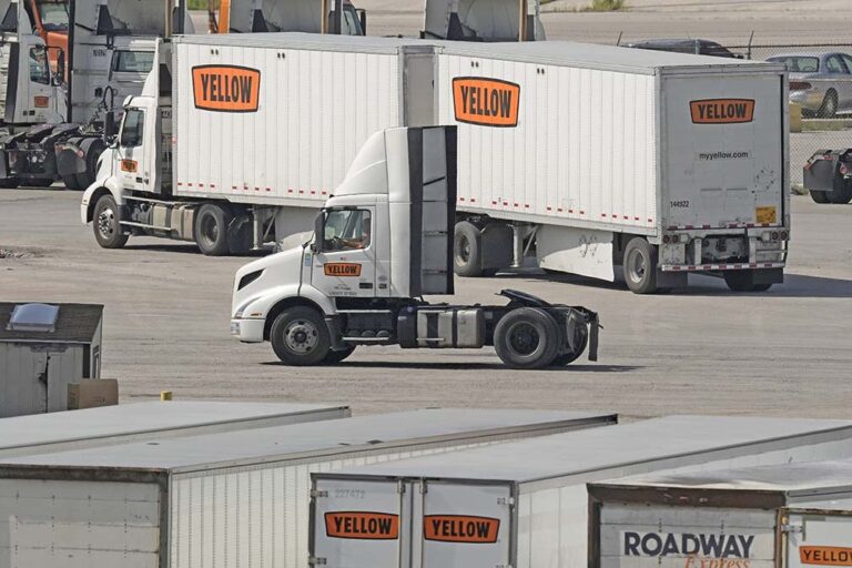 Trucking giant Yellow Corp. declares bankruptcy after years of financial struggles