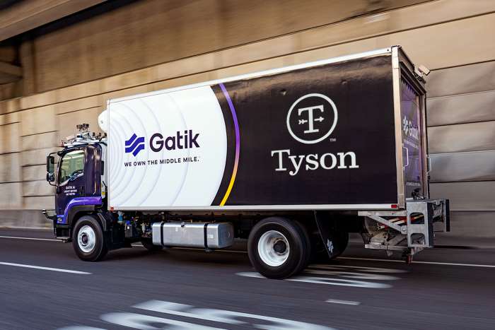 Tyson partners with Gatik to deploy autonomous delivery trucks in Arkansas