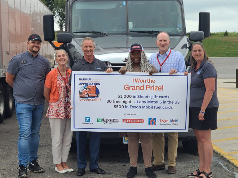 Trucker Path, The Trucker, other sponsors name winners of truck driver appreciation sweepstakes