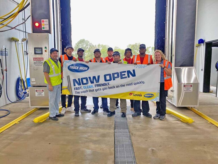 Love’s opens truck wash in Prescott, Arkansas
