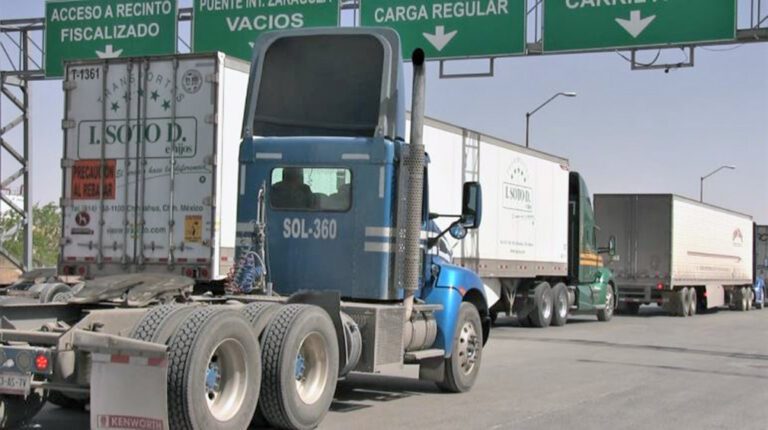Mexico to send diplomatic note protesting Texas border truck inspections causing major delays