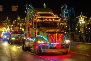 Truck Lights Parade