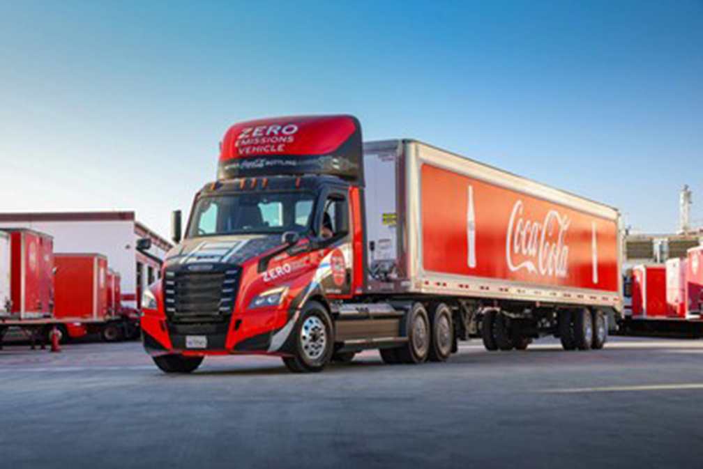 Reyes CocaCola Bottling adds 20 eCascadias to Downey, California, site