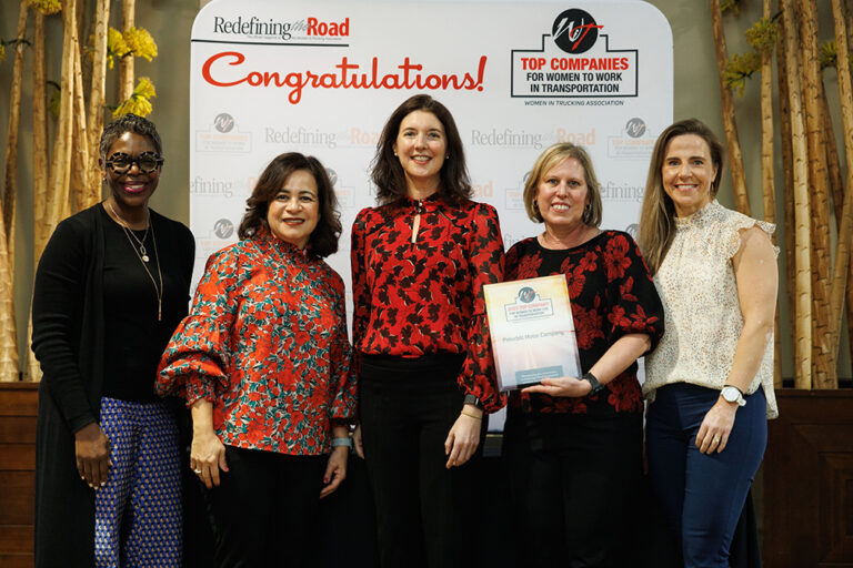 Peterbilt recognized by WIT as a top company for women