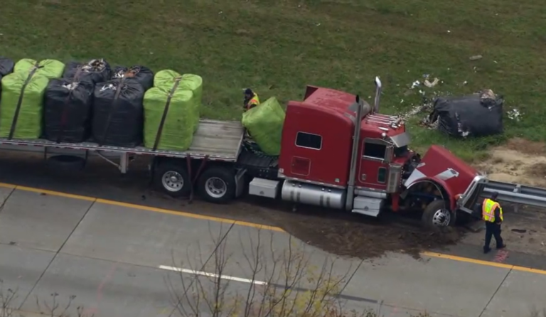 New Jersey crash involving tractor-trailer leaves 1 dead