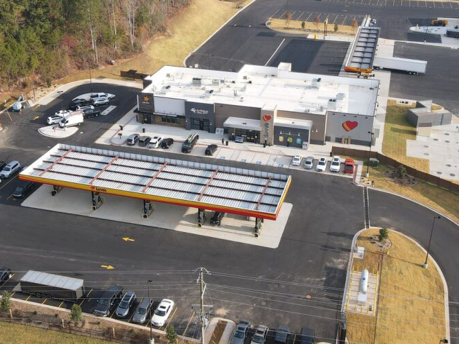 New Love’s location in Georgia offers 79 truck parking spots