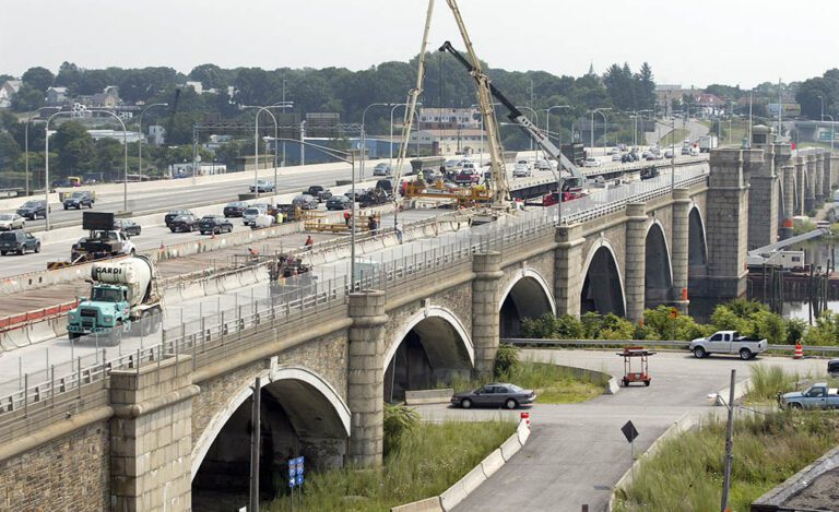 Motorists stranded in traffic for hours after partial bridge shutdown in Rhode Island