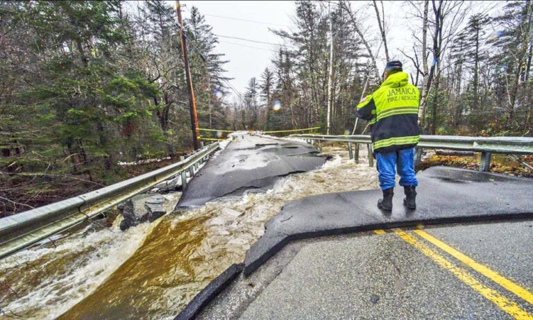 Major cleanup underway after storm batters Northeastern US, knocks out power and floods roads