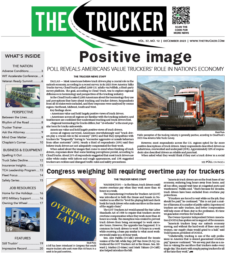 The Trucker Newspaper – Digital Edition December 2023