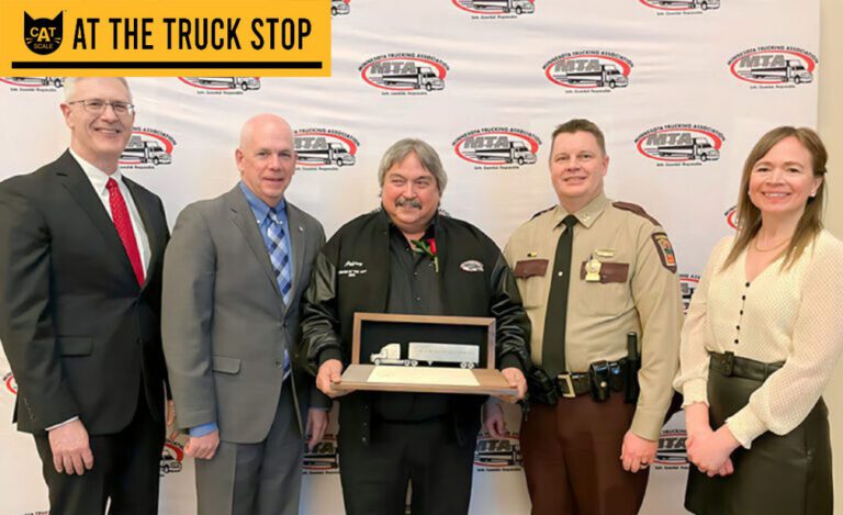 Minnesota Trucking Association names Jeffrey Geyer 2023’s Driver of the Year