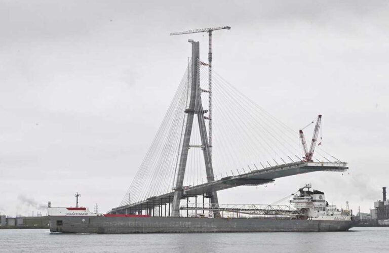 New bridge connecting Detroit to Canada won’t open until fall 2025