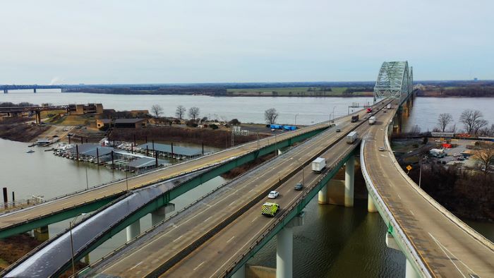 I-55 bridge between Arkansas, Tennessee set for weekend closure