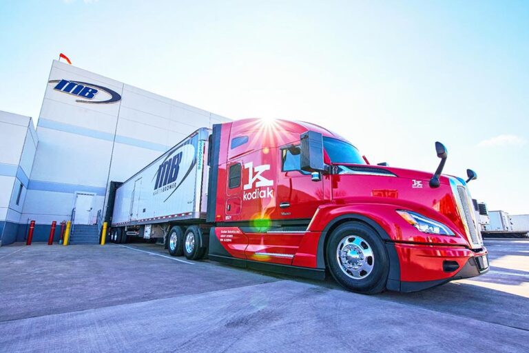 Kodiak Partners with Martin Brower to autonomously move freight