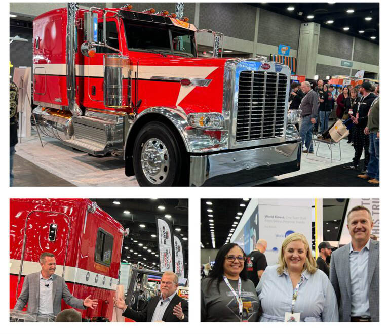 Peterbilt, Rush Truck Centers make joint donation to 2 charities