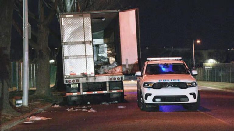 Snoozing trucker’s load of seafood, bourbon pilfered in Philadelphia