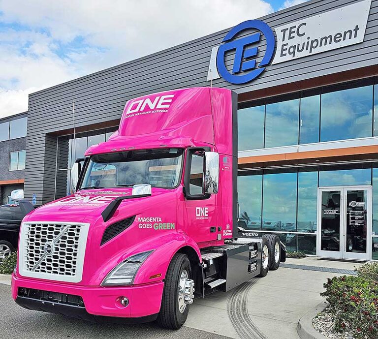 Volvo electric tractors used to launch California program for drayage fleets