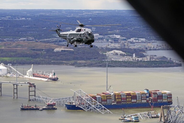 Biden declares ‘your nation has your back’ during Baltimore bridge tour
