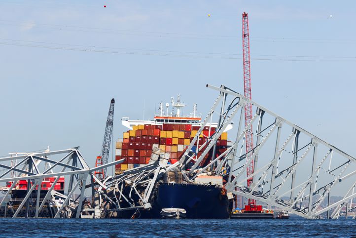 Owner of ship in Baltimore bridge collapse asks cargo owners to help cover salvage costs
