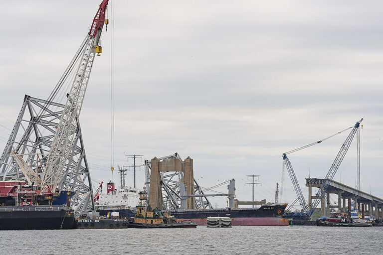 New deep-water channel allows first ship to pass Key bridge wreckage in Baltimore