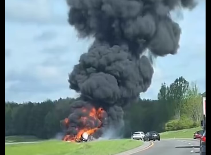 Tanker driver dies after massive explosion in Alabama