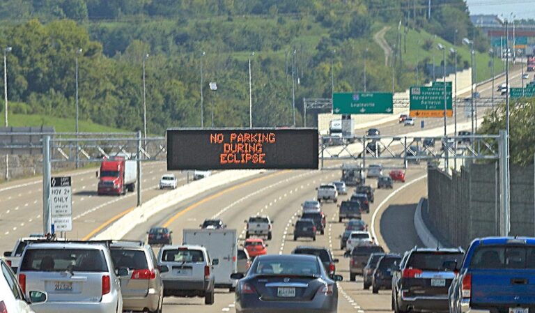 Multiple states preparing for eclipse traffic jams; some have CMV travel restrictions in place