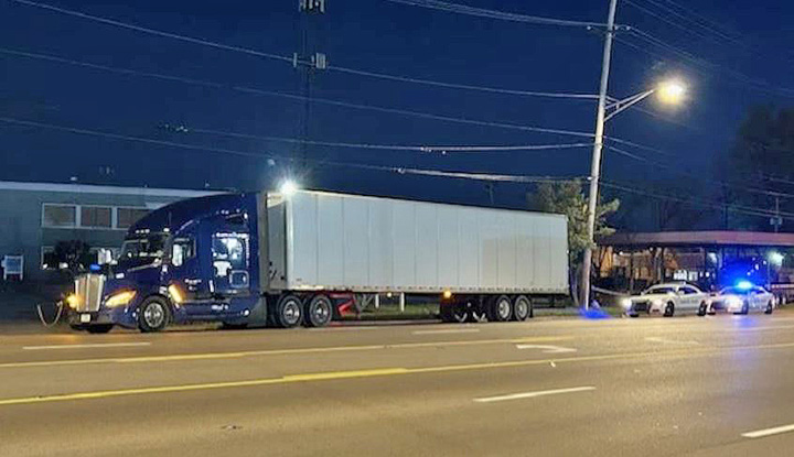 Female trucker shot in Memphis