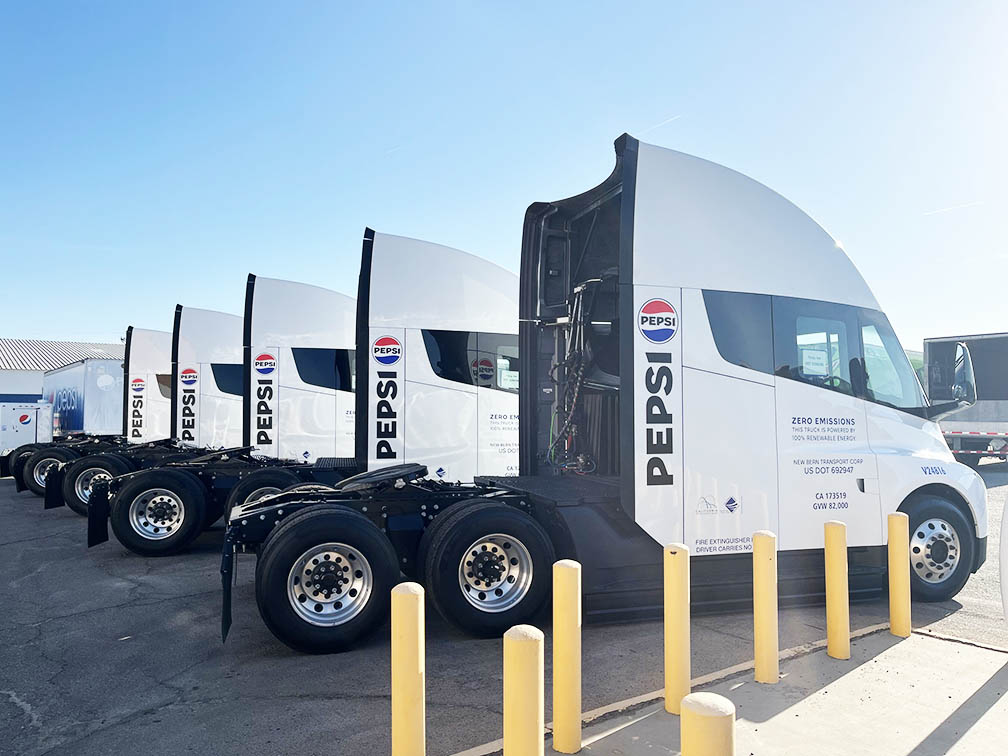 PepsiCo set to expand Tesla Semi fleet across California - Vimarsana News