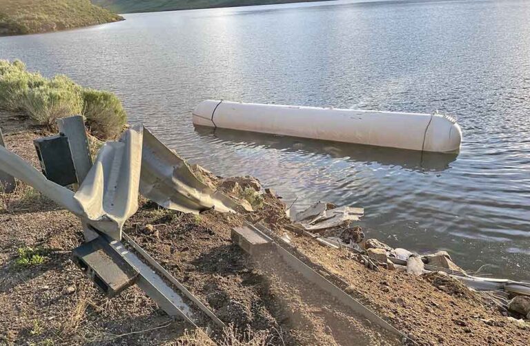 Trucker found dead after rig plunges into Utah reservoir