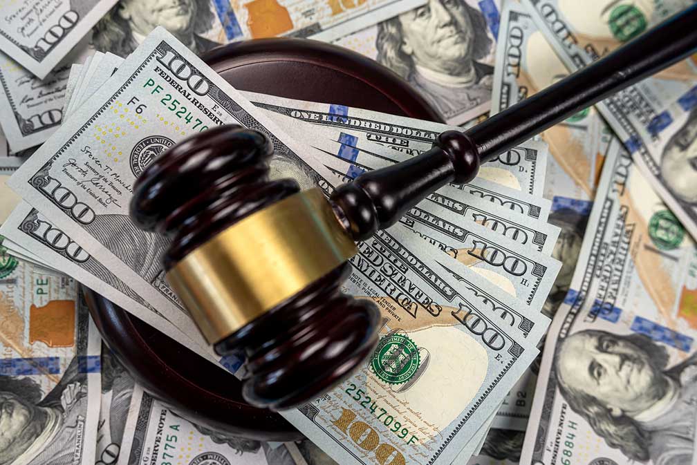 Judge's Gavel & Cash iStock 1436969956 web