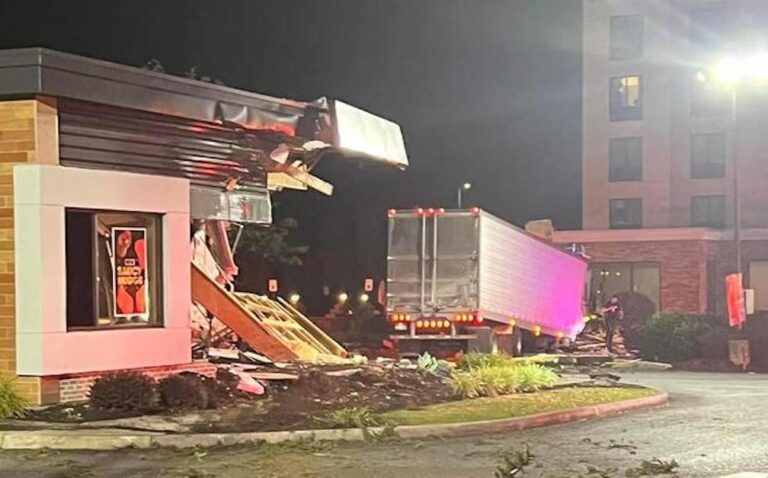 Where’s the beef? Driver says foggy glasses caused crash into Pennsylvania Wendy’s