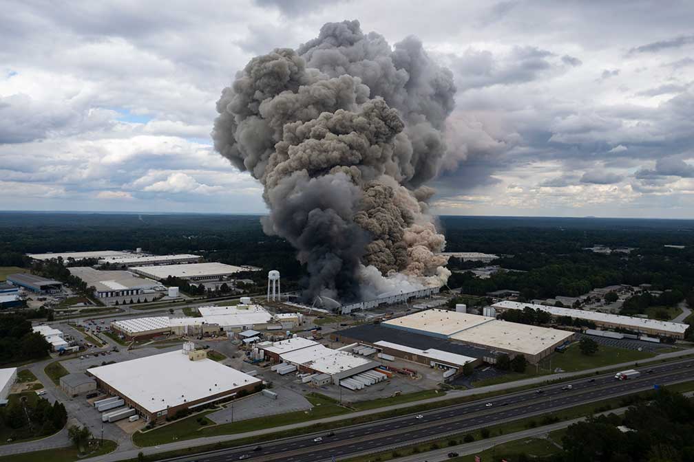 Over 90,000 Georgia residents taking shelter after chemical fire as ...