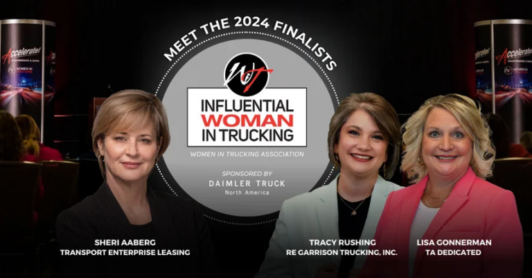 Meet the trailblazers: 2024 Influential Woman in Trucking Award finalists announced
