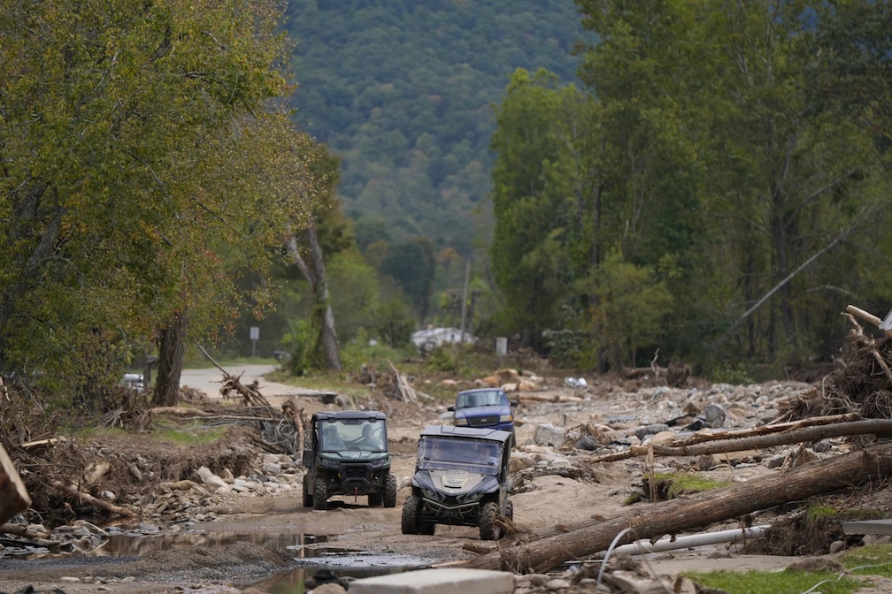Helene Rescued Some in Hurricane Helene-ravaged North Carolina embrace Trump's push to ...