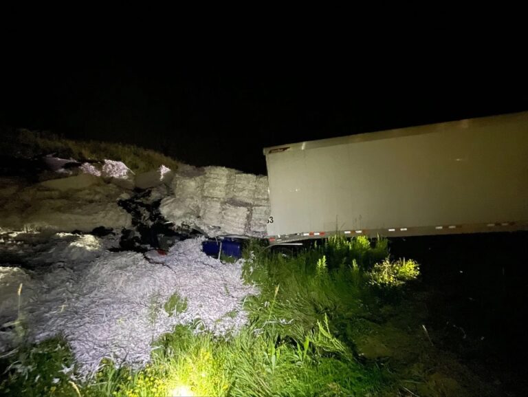 Truck driver rescued after being trapped in Wisconsin crash