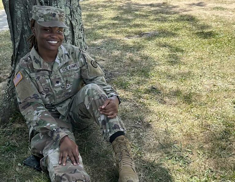 SheDrives NFI spotlight: Army Reservist Kacy H. loves being a professional truck driver