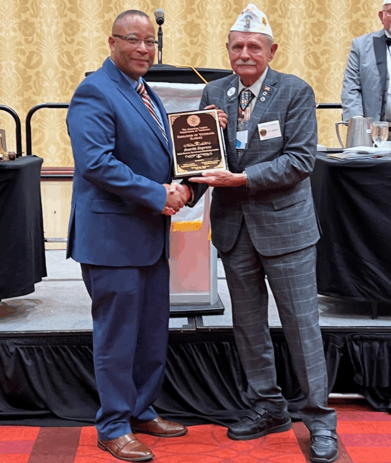 American Legion honors Averitt with Veteran Employer Award