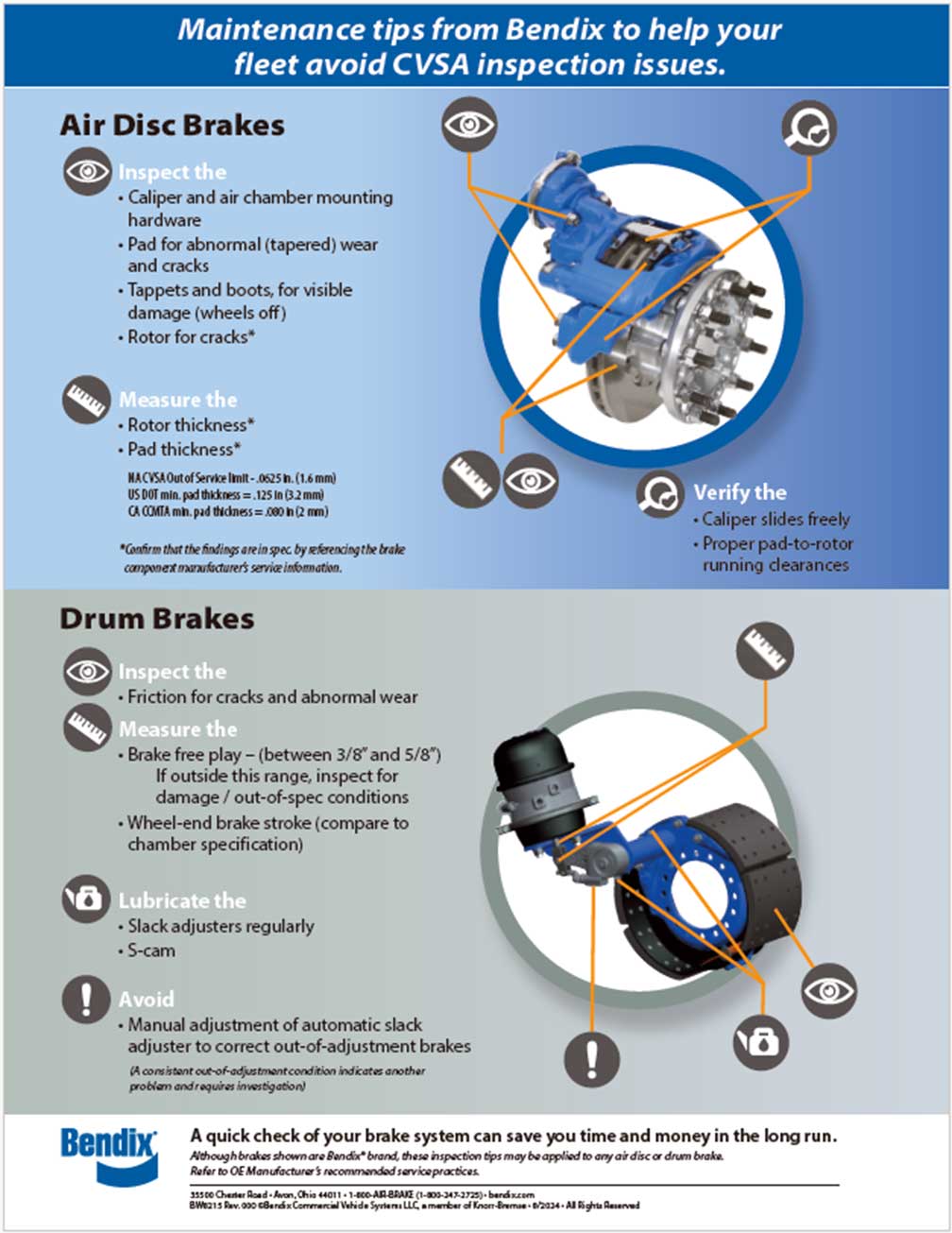 Bendix Brake Tip Sheet web