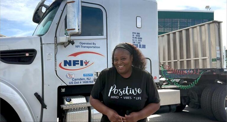 Following a dream: NFI driver Tareena found a lifetime career in trucking