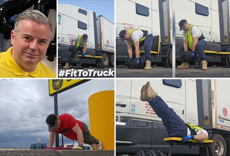 Meet Attila Gyorfi, fit driver of the month for September: ‘A healthy truck driver is a safe driver’