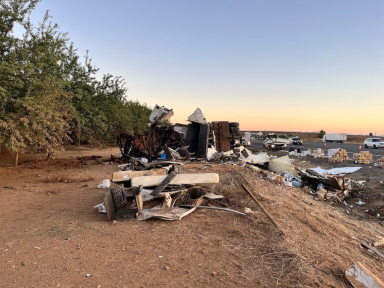 Driver killed in rollover accident in California